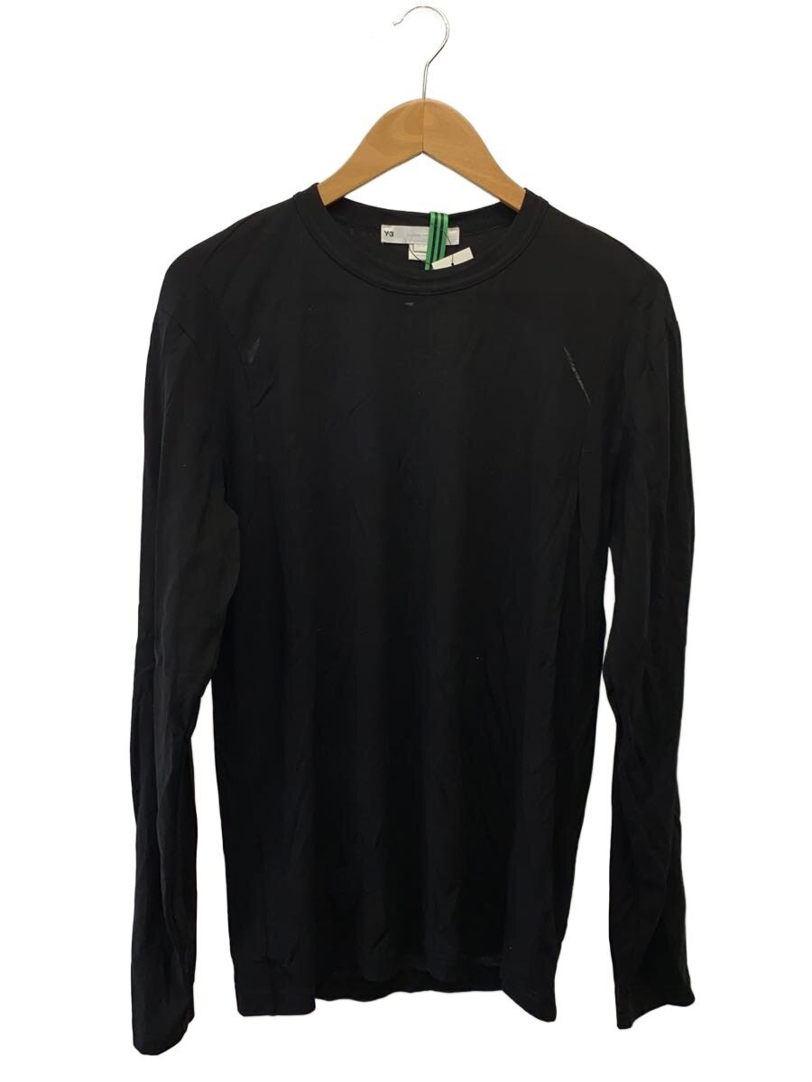 【中古】Y-3◆Y-3/CH2 DRY CREPE JERSEY LS Tee/固定ディスク3590/XS/綿織物/黒いこと【メンズウェア】