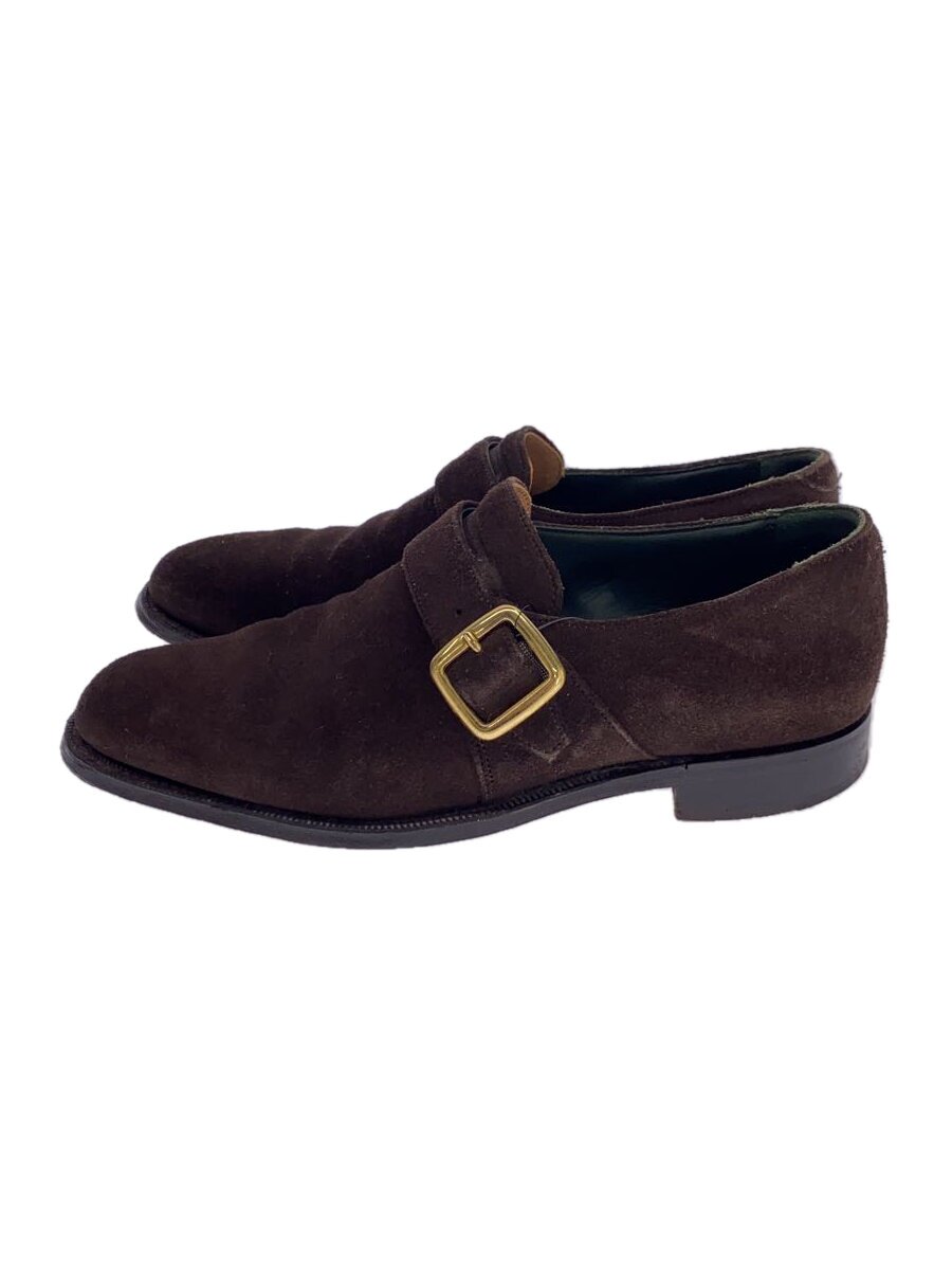 【中古】JOSEPH CHEANEY\u0026SONS◆WALTER/シングルモンク/お召しものシューズ/--/BRW/スウェード//【シューズ】