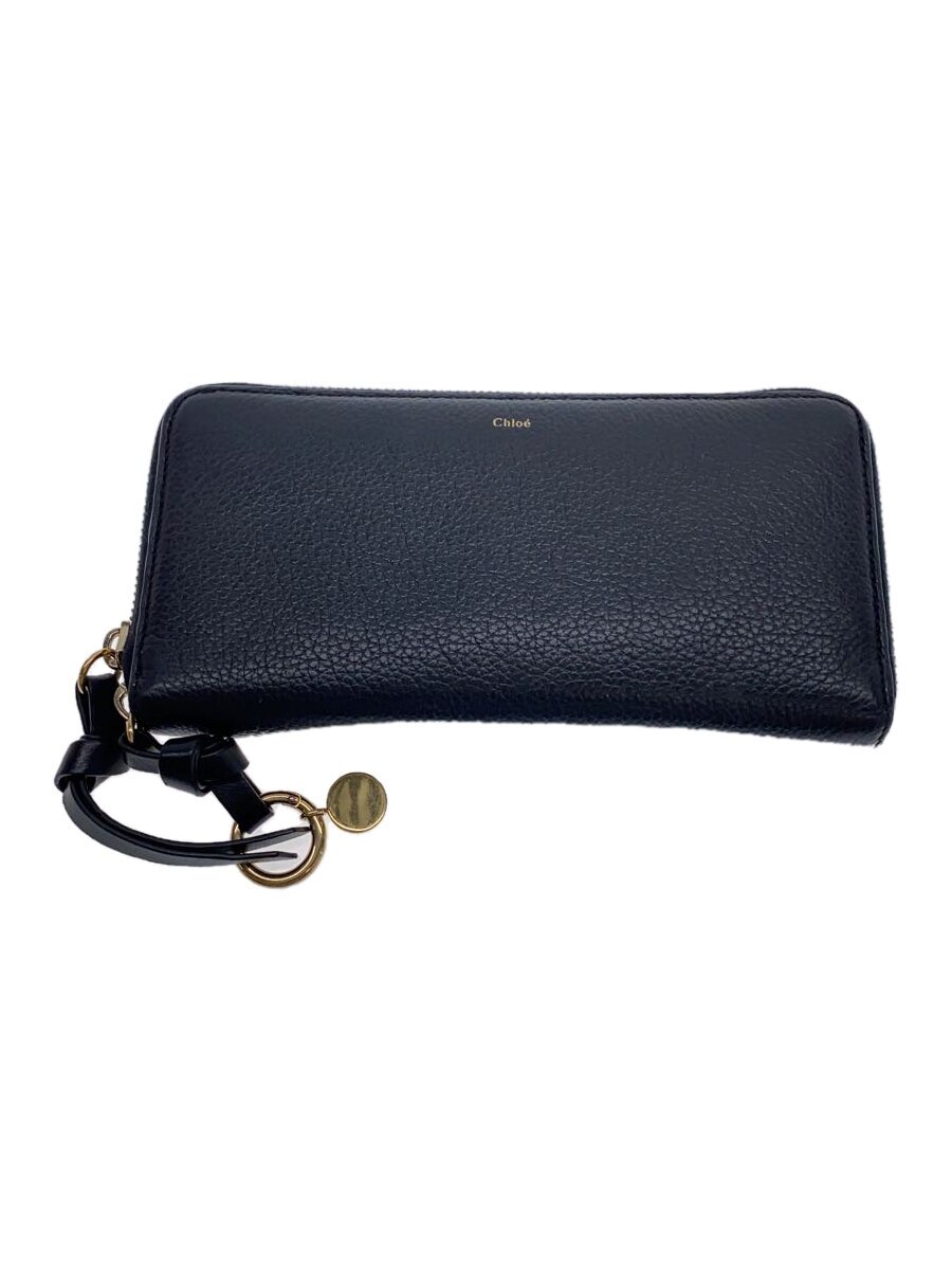 【中古】Chloe◆長紙入れ/--/BLK/無地/レディース/CHC21WP706F57001【服飾雑貨他】