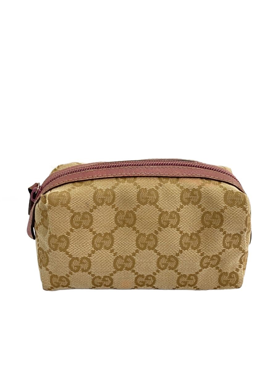 【中古】GUCCI◆車寄せ_GG帆布/帆布/BRW/総柄【御徒面子】