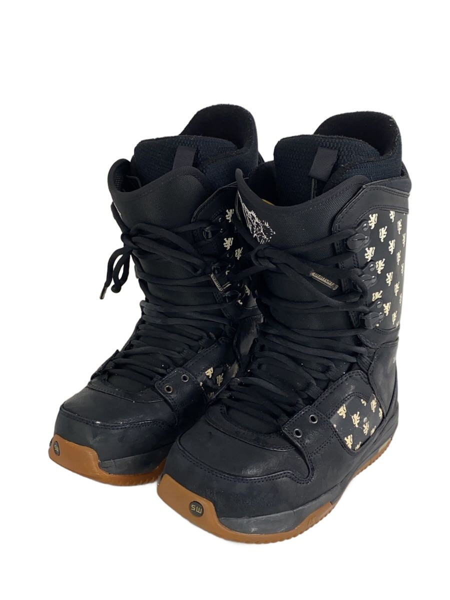 【中古】BURTON◆スノーボードブーツ/27.5珊/シュースピード競技/黒いこと/ショーンホワイトモデル【運動競技】