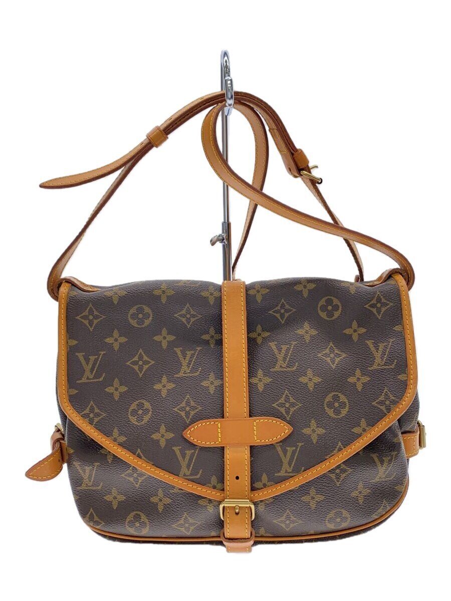 【中古】LOUIS VUITTON◆1)ソミュール30_モノグラム・キャンバス_BRW/PVC/BRW/モノグラム【バッグ】|2nd STREET 店