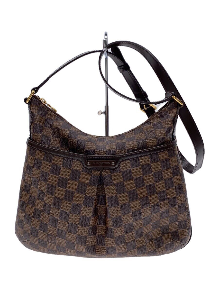 【中古】LOUIS VUITTON◆ブルームズベリPM_ダミエ・エベヌ/PVC/BRW【御徒面子】