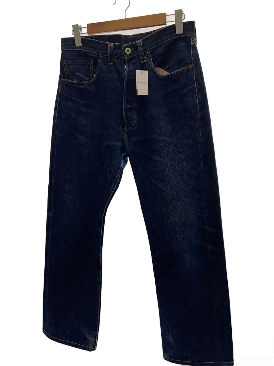 【中古】Levi’s◆バレンシア工業プラント/USA製/戦争状態真似形/刷り直す/赤耳/33/ジーンズ/IDG【メンズウェア】