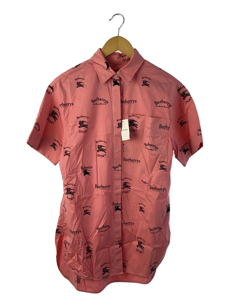 【中古】BURBERRY LONDON◆半袖プルオーバー/4/綿織物/PNK/THHUATHA2517NON/メンズ【レディースお召しもの】