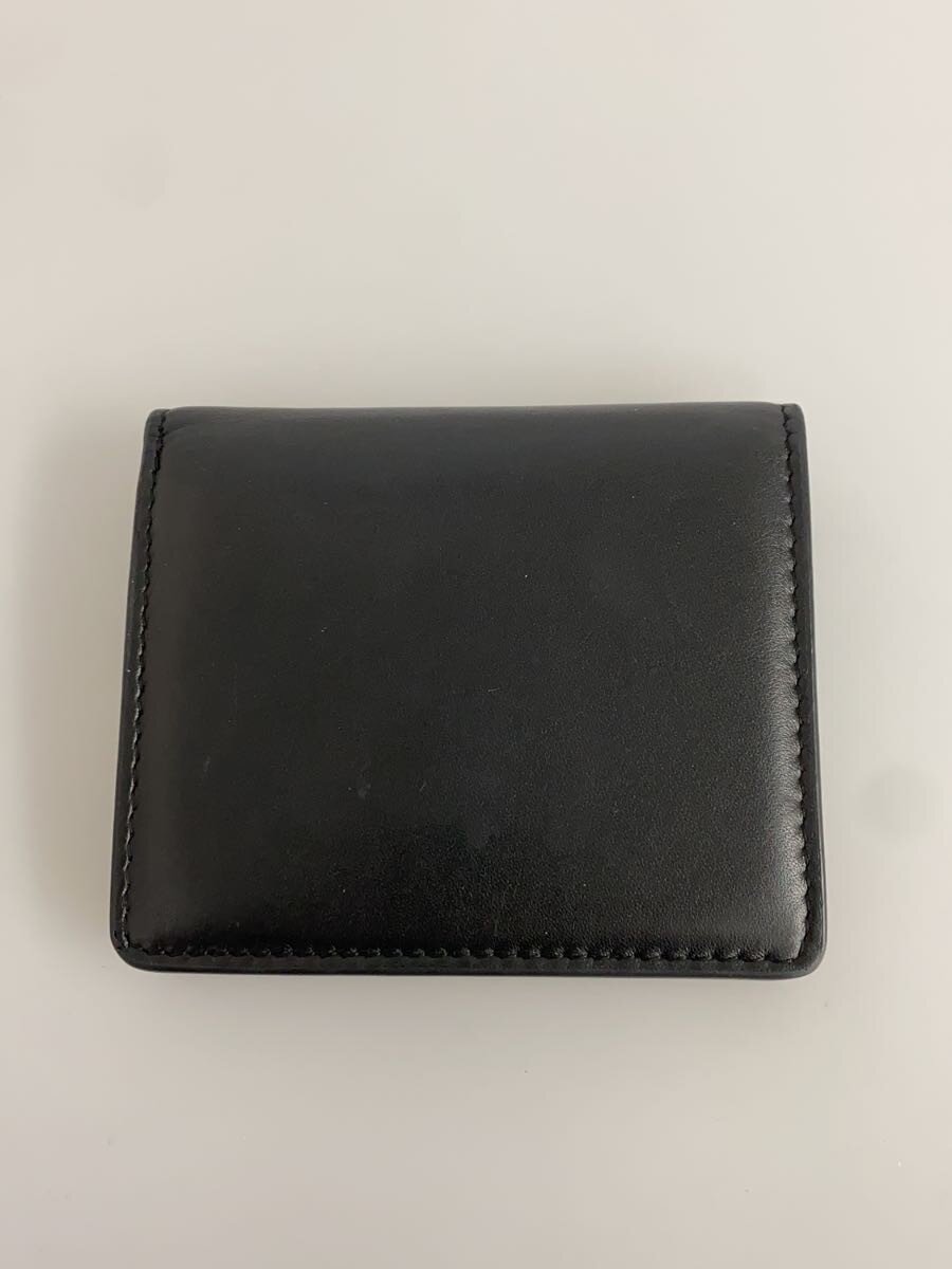 【中古】Maison Margiela◆2つ折り財布/レザー/BLK/無地/メンズ【服飾雑貨他】｜2ｎｄ STREET 店 22,022円