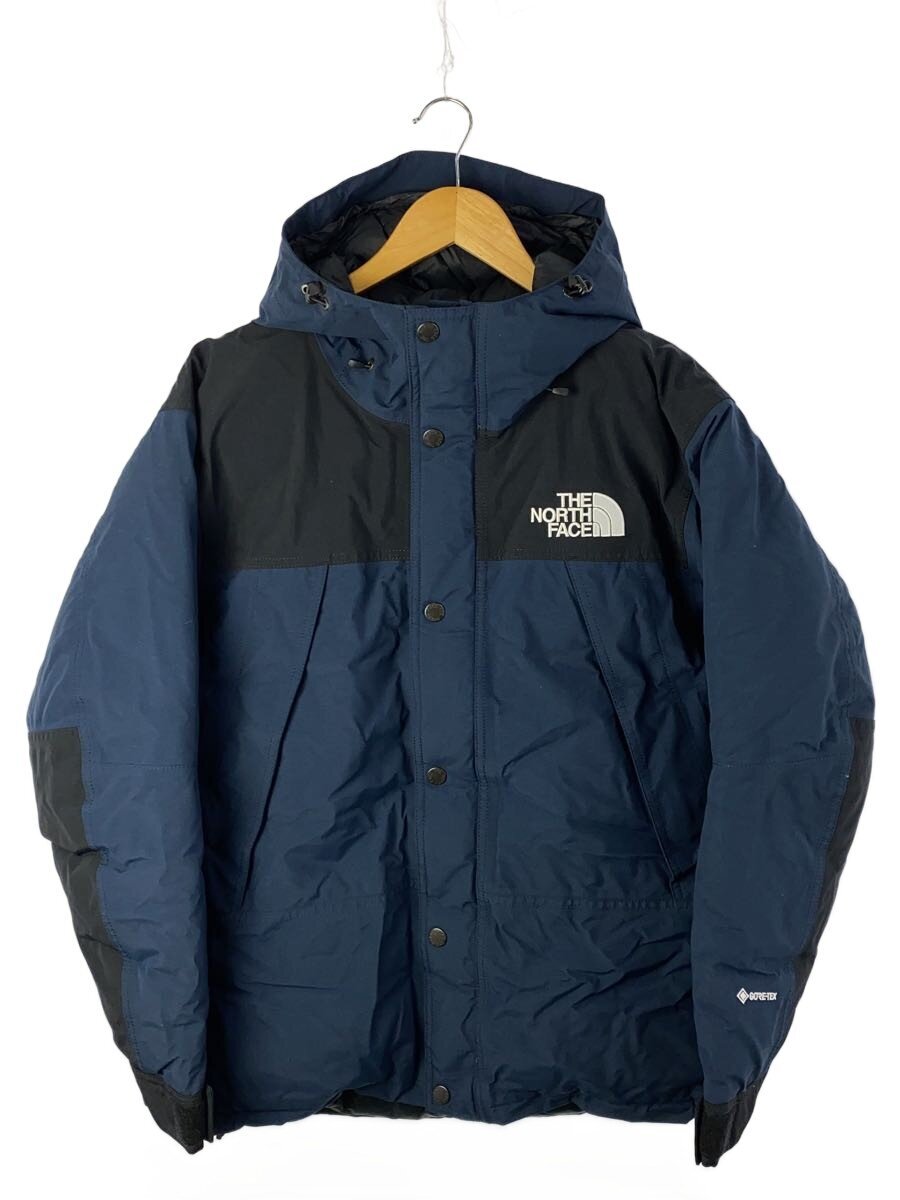 【中古】THE NORTH FACE◆MOUNTAIN DOWN JACKET_マウンテンダウンジャケット/M/ナイロン/ネイビー/無地【メンズウェア】｜2ｎｄ STREET 店