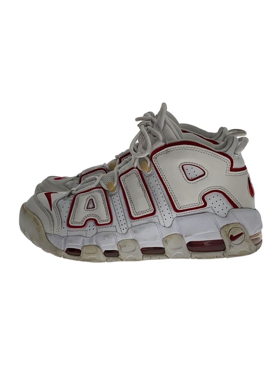 【中古】NIKE◆AIR MORE UPTEMPO 96/エアモアアップテンポ/白いこと/921948-102/24.5糎/WHT【シューズ】