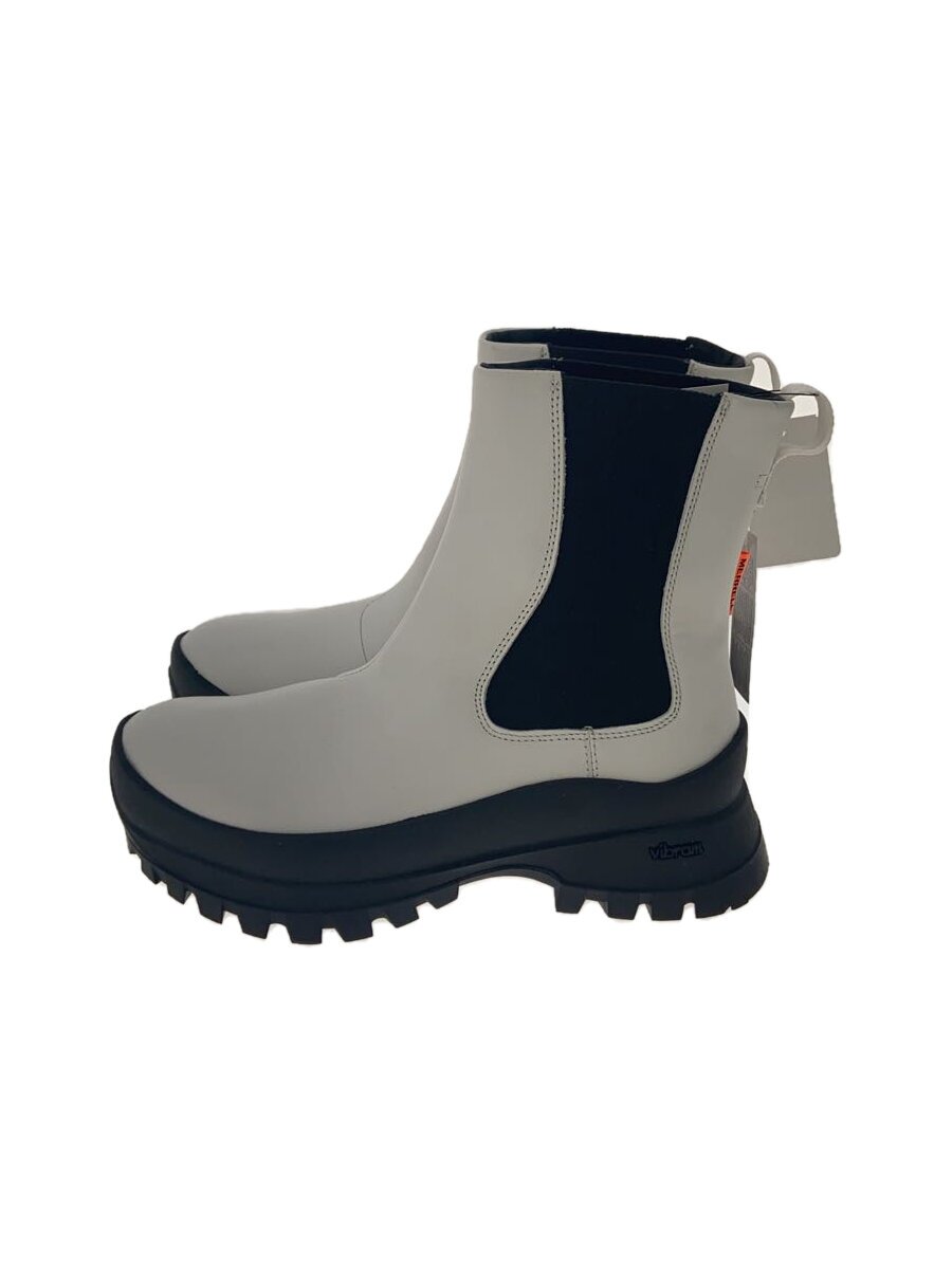 【中古】MERRELL◆サイドゴアブーツ/US6/WHT/J068054//【シューズ】