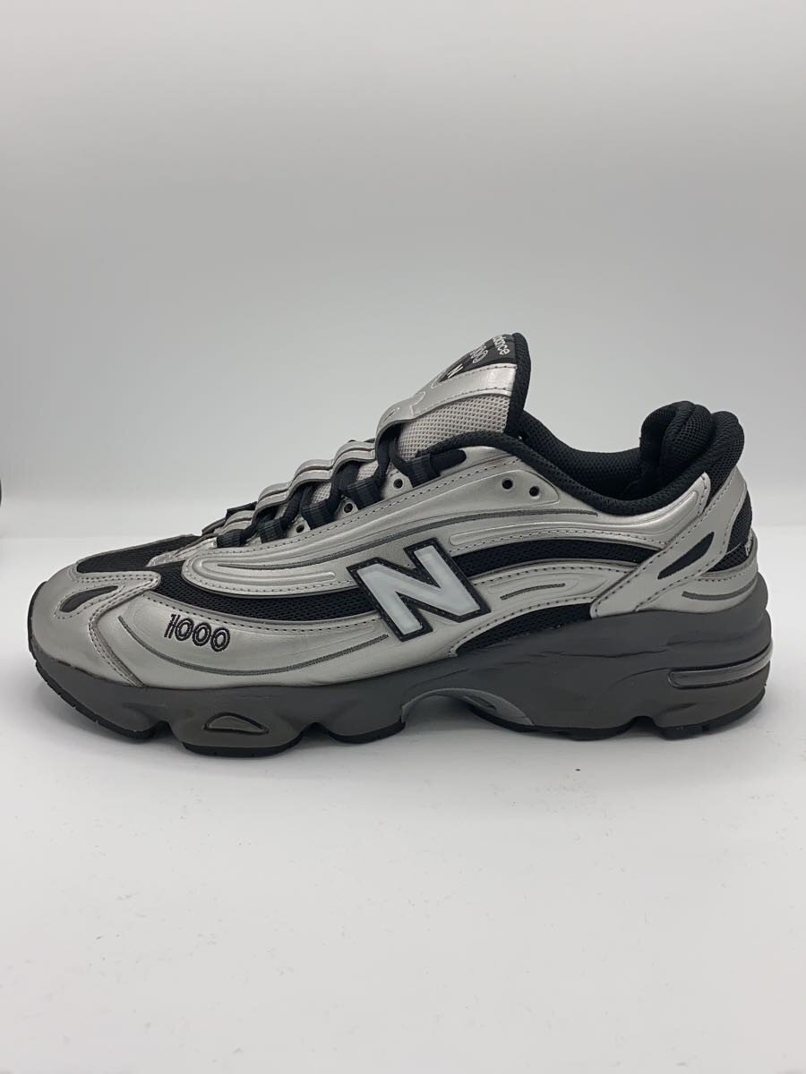 【中古】NEW BALANCE◆M1000/しろがね色/27珊/SLV【シューズ】