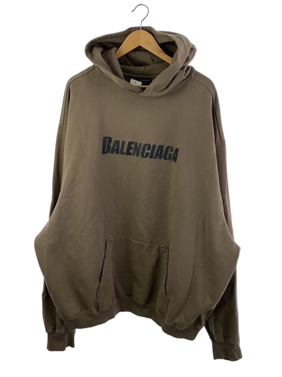 【中古】BALENCIAGA◆パーカー/L/コットン/BRW/無地/729361【メンズウェア】｜2ｎｄ STREET 店
