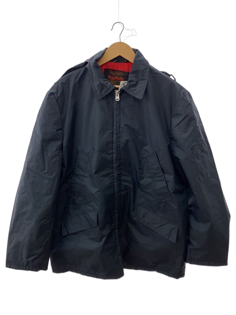 【中古】Schott◆SCHOTT Bros/60s-70s/TALONジップ/ナイロンジャケット/ブラック/フード着脱【メンズウェア】|2nd STREET 店