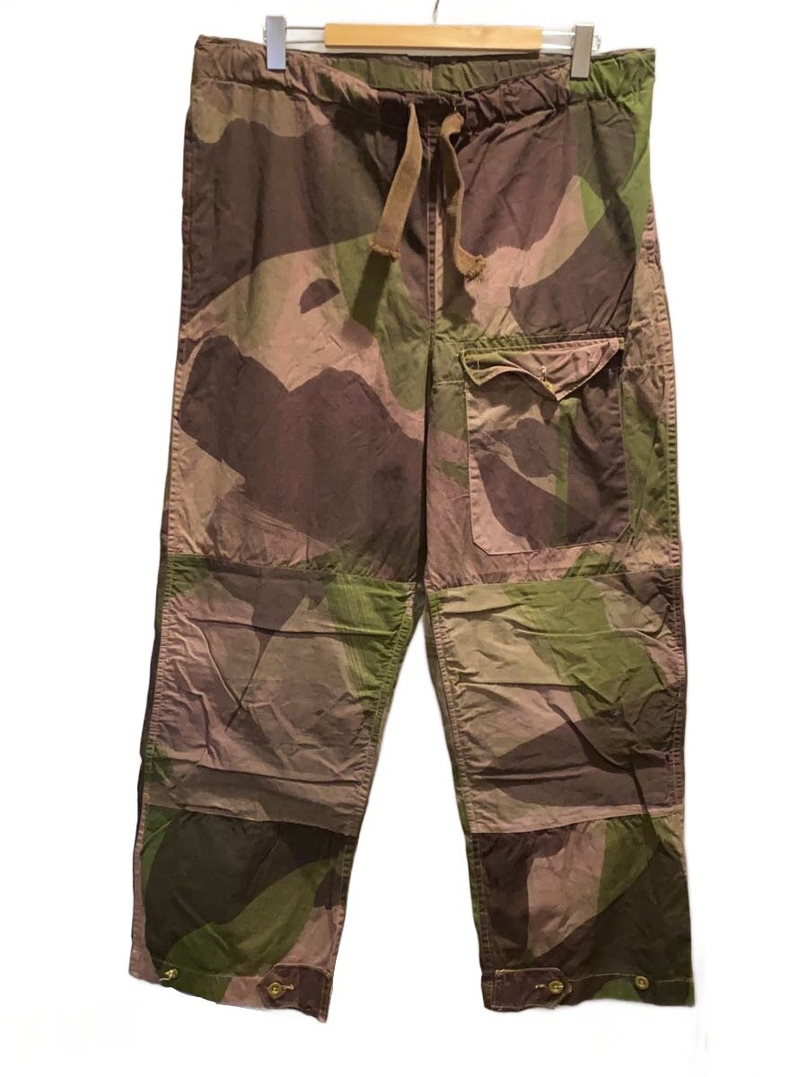 【中古】BRITISH MILITARY◆Vintage/40s～/SAS/連合王国軍/ブラッシュカモパンツ/SIZE:W41×L30(実寸)【メンズウェア】