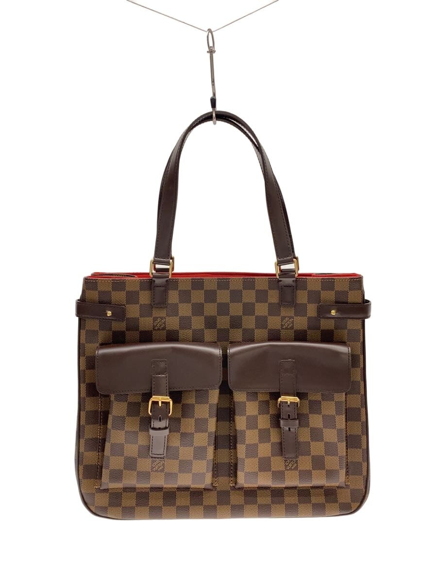 【中古】LOUIS VUITTON◆ユゼス_ダミエ・エベヌ/PVC/BRW【バッグ】｜2ｎｄ STREET 店