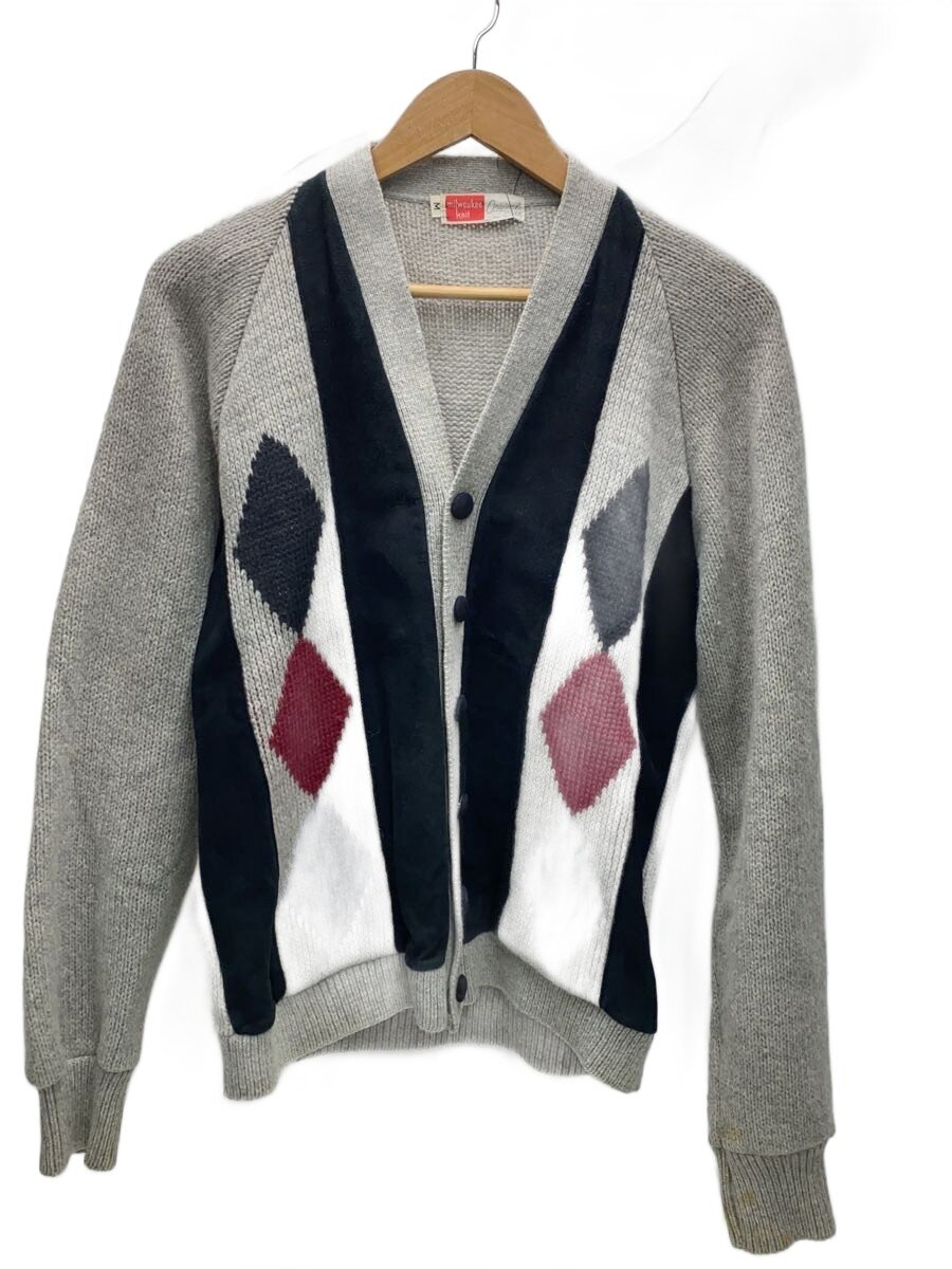 【中古】Milwaukee◆ジレー(朦々たる)/M/--/GRY/無地【メンズウェア】