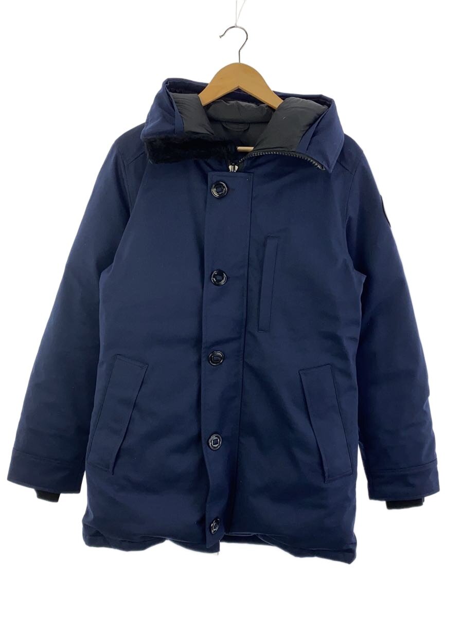 【中古】CANADA GOOSE◆落ちこむ上衣/M/羊毛/NVY/無地/3447JM【メンズウェア】