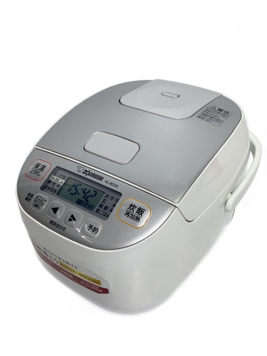 【中古】ZOJIRUSHI◆炊飯器 NL-BD05-WA【家電・ビジュアル・オーディオ】