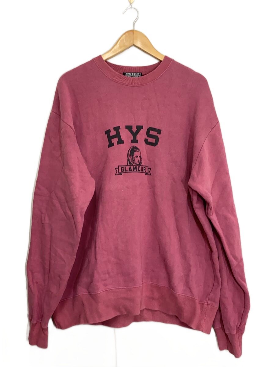【中古】HYSTERIC GLAMOUR◆汗水/XL/綿織物/PNK/02243CS09//【レディース御召しもの】