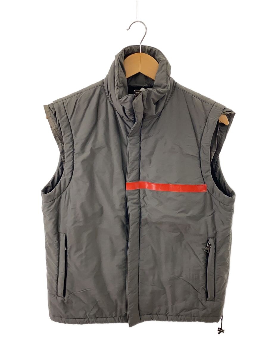 【中古】PRADA SPORT◆00S/archive/Nylon Vest/より良い/ナイロン/薄墨色/SGV263//【メンズウェア】