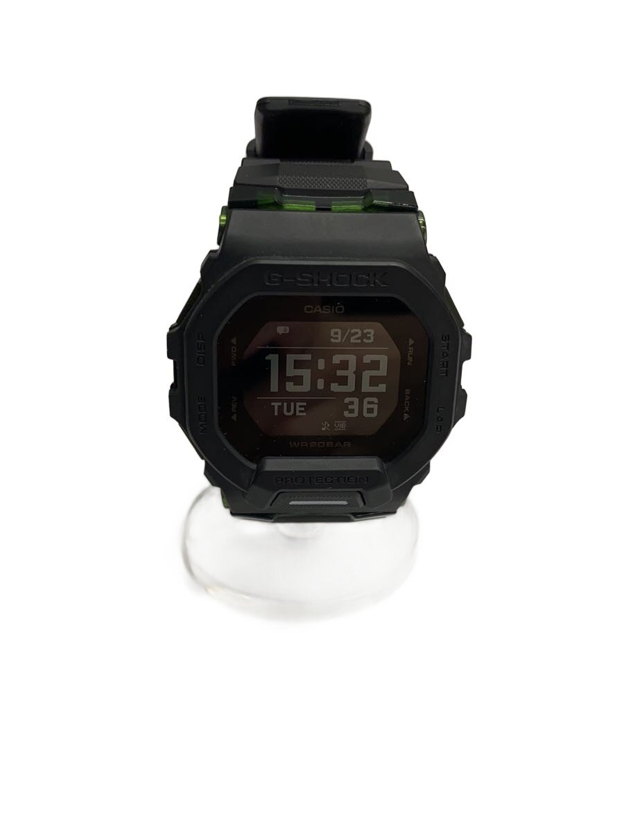【中古】CASIO◆石英ウオッチ_G-SHOCK/デジタル/天然ゴム/黒いこと【服飾雑貨他】