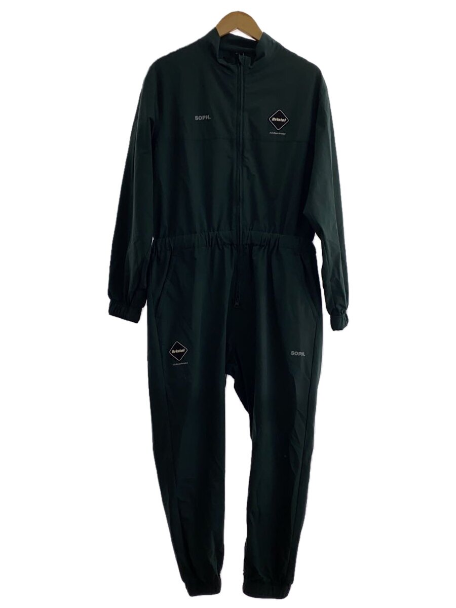 【中古】F.C.R.B.(F.C.Real Bristol)◆4WAY STRETCH ALL IN ONE/上衣/S/--/GRN/無地/FCRB-250035【メンズウェア】