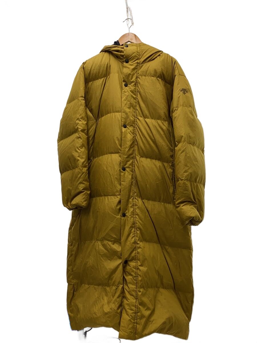 【中古】DESCENTE◆スポーツウェアー/スーパーロングダウンコート/L/CML/DAT-3470SL【スポーツ】