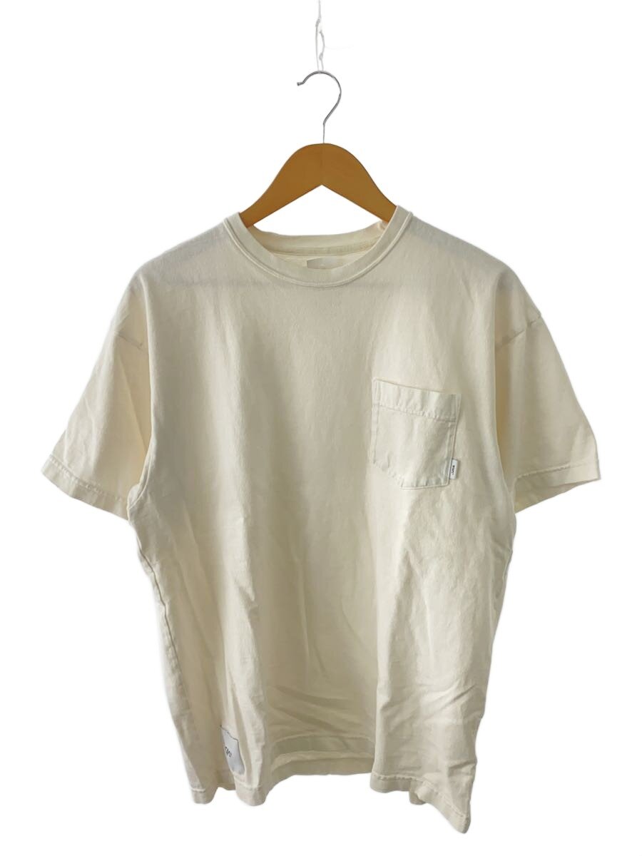 【中古】WTAPS◆24SS/プルオーバー/3/綿織物/WHT/242ATDT-CSM01【メンズウェア】