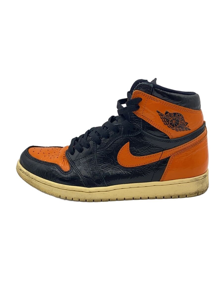 【中古】NIKE◆AIR JORDAN 1 RETRO HIGH OG/エアジョーダン1レトロハイ/ブラック/555088-028/【シューズ】｜2ｎｄ STREET 店