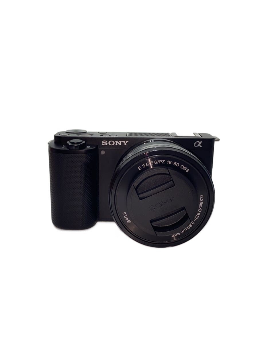 【中古】SONY◆デジタル一眼カメラ VLOGCAM ZV-E10L E PZ 16-50mm F3.5-5.6 OSS【カメラ】