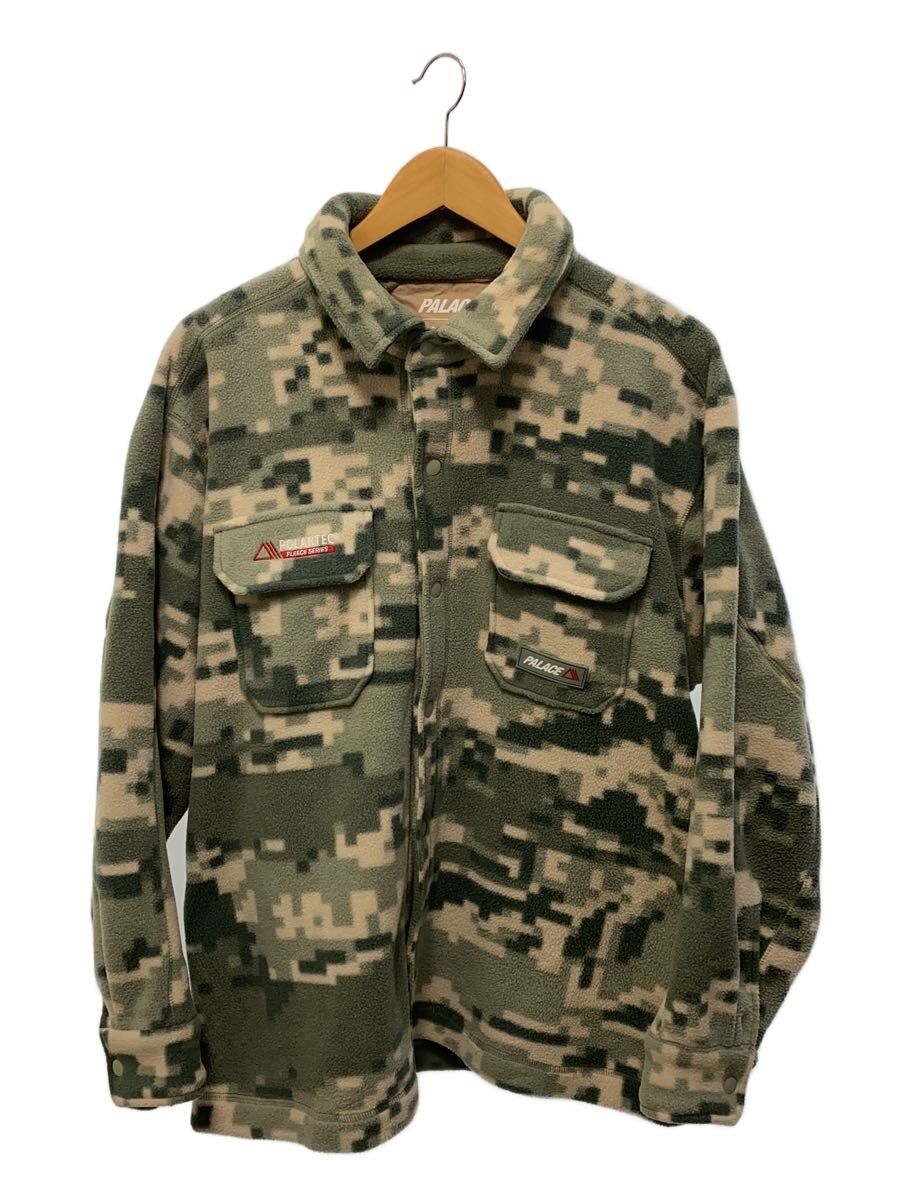 【中古】PALACE◆POLARTEC OVERSHIRT/長袖シャツ/S/ポリエステル/KHK//【メンズウェア】｜2ｎｄ STREET 店