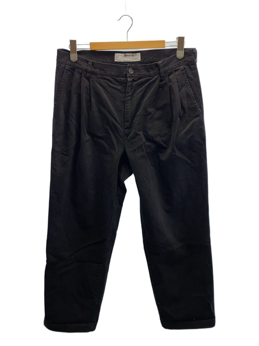 【中古】HIDE AND SEEK◆Pleated Trouser/--/綿織物/BLK/無地//【メンズウェア】