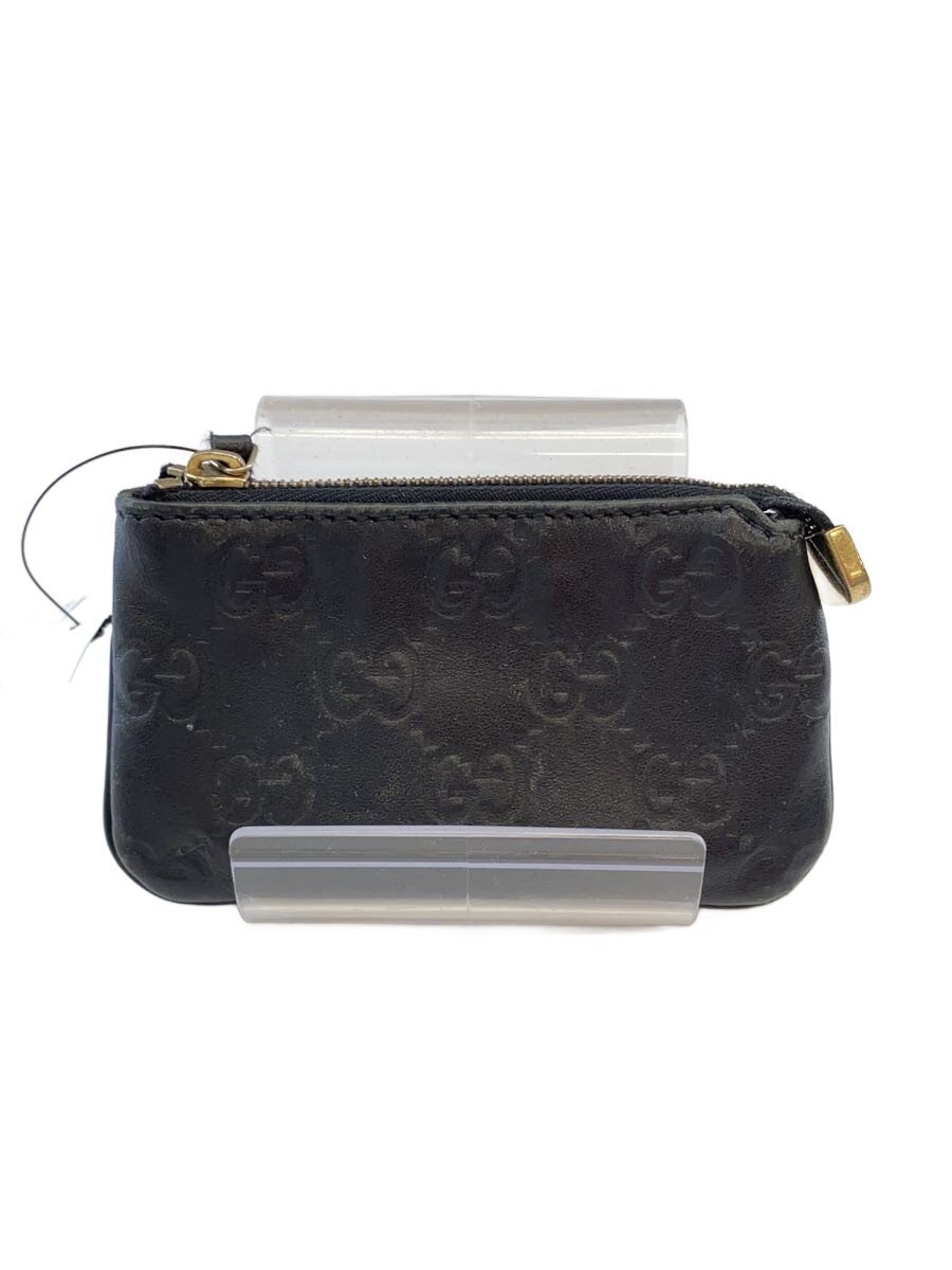 【中古】GUCCI◆グッチシマ/コインケース/レザー/BLK/無地/レディース//【服飾雑貨他】｜2ｎｄ STREET 店