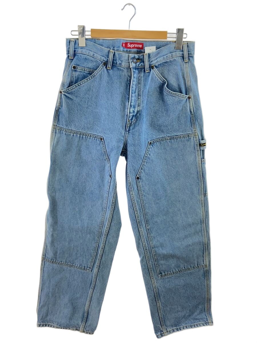 【中古】Supreme◆FW24/Worn Double Knee Denim Painter Jean/ペインターパンツ/32/コットン【メンズウェア】｜2ｎｄ STREET 店