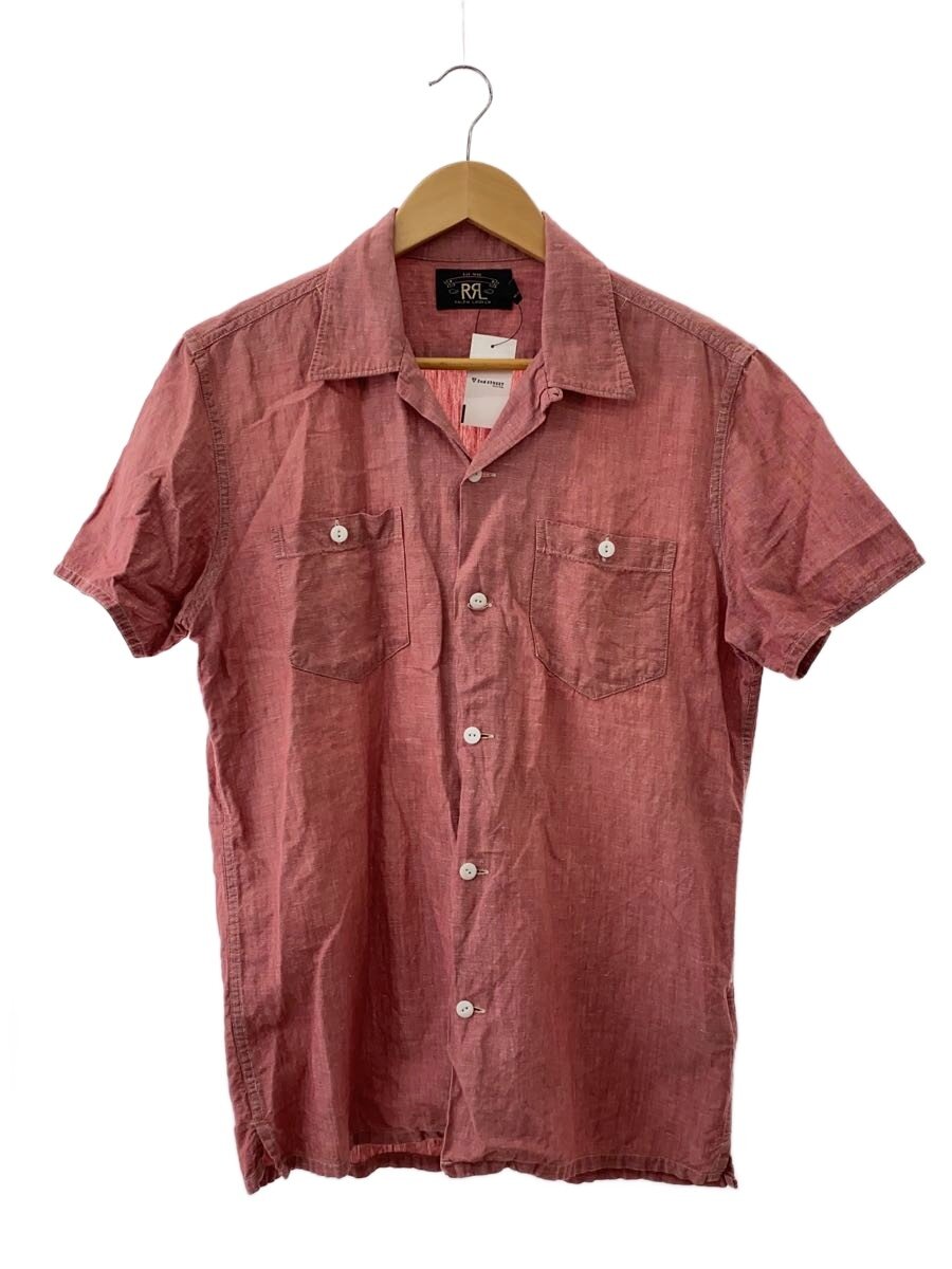 【中古】RRL◆プルオーバー/S/リネン/RED【メンズウェア】