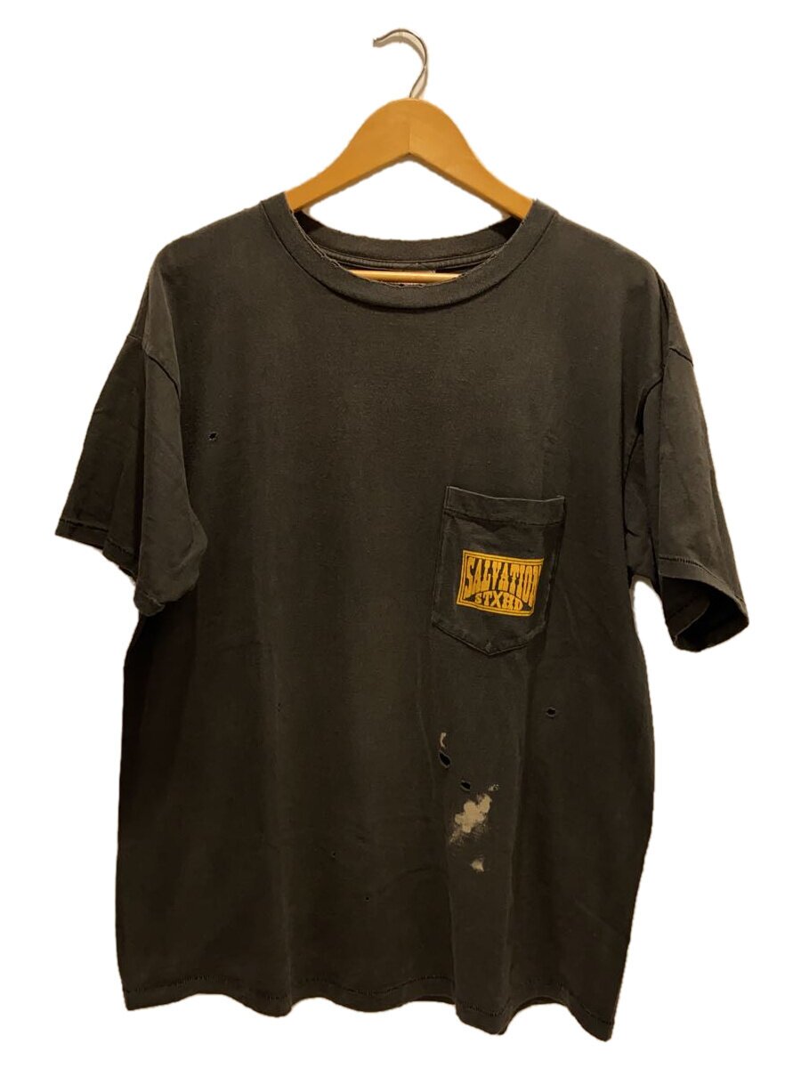 【中古】SAINT MICHAEL◆プルオーバー/L/綿織物/薄墨色/SM-S23-0000-115【メンズウェア】