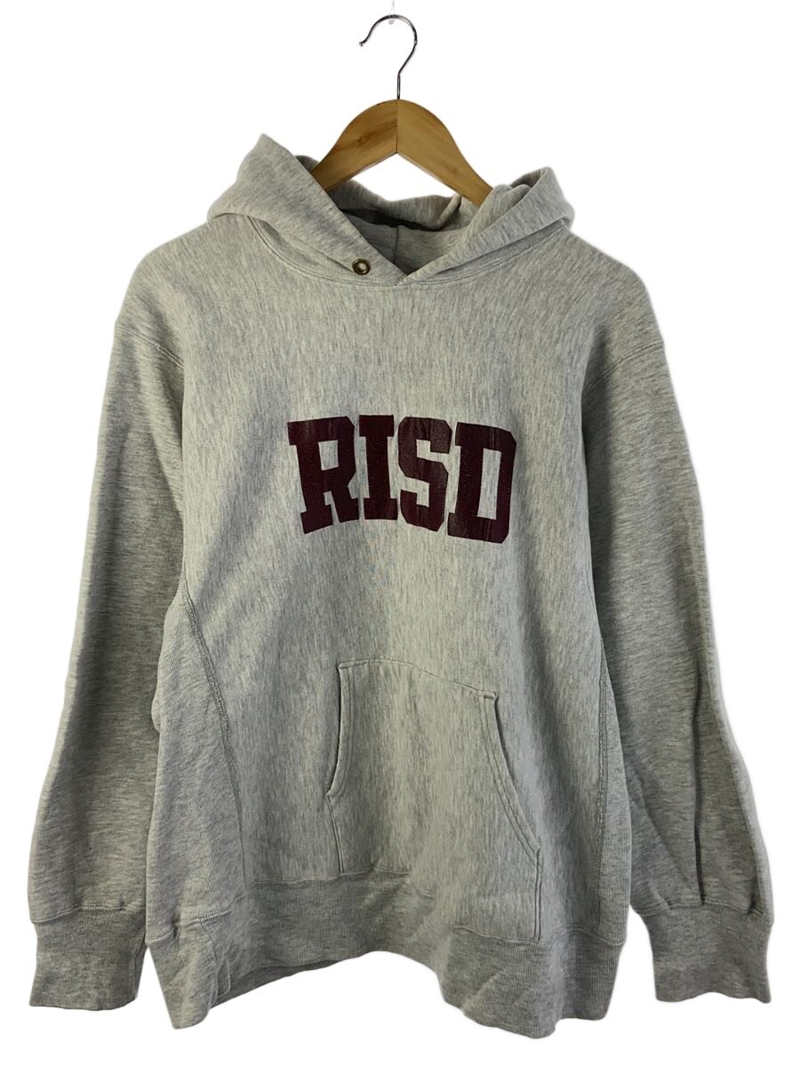 【中古】Champion◆80s/トリコタグ/RW/RISD/プルオーバーパーカー/MADE IN USA/XL/コットン/GRY【メンズウェア】｜2ｎｄ STREET 店