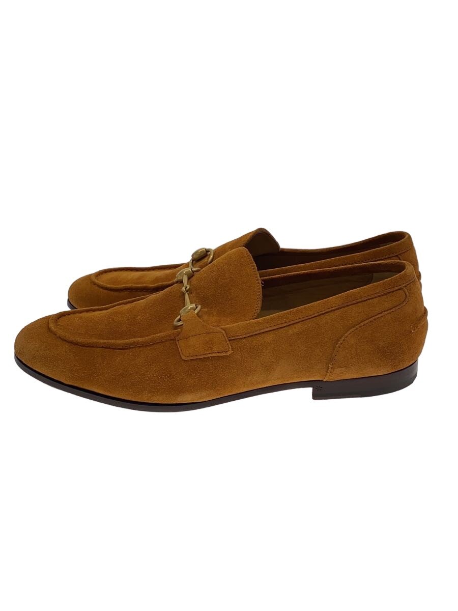 【中古】GUCCI◆ローファー/UK8.5/BRW/スウェード/406994//【シューズ】｜2ｎｄ STREET 店