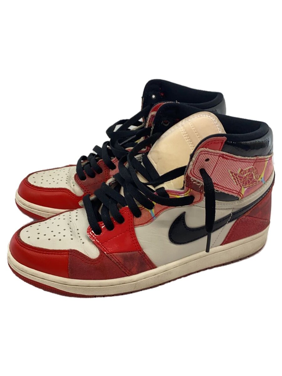 【中古】NIKE◆AIR JORDAN 1 RETRO HIGH OG SP_エアジョーダン 1 レトロ 御機嫌 目あたらしい/27糎//【シューズ】