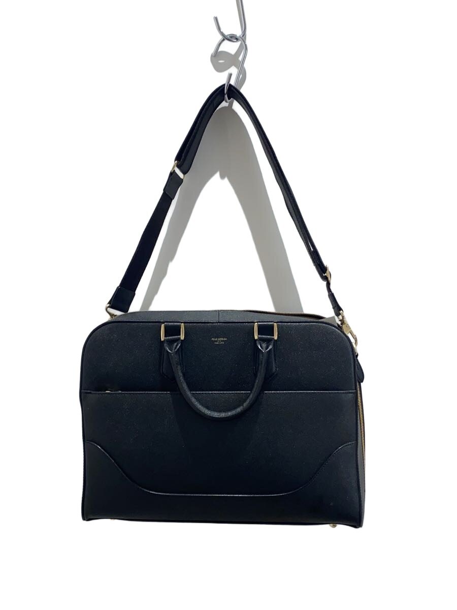 【中古】PELLE MORBIDA◆ブリーフケース/--/BLK/cao15【バッグ】|2nd STREET 店