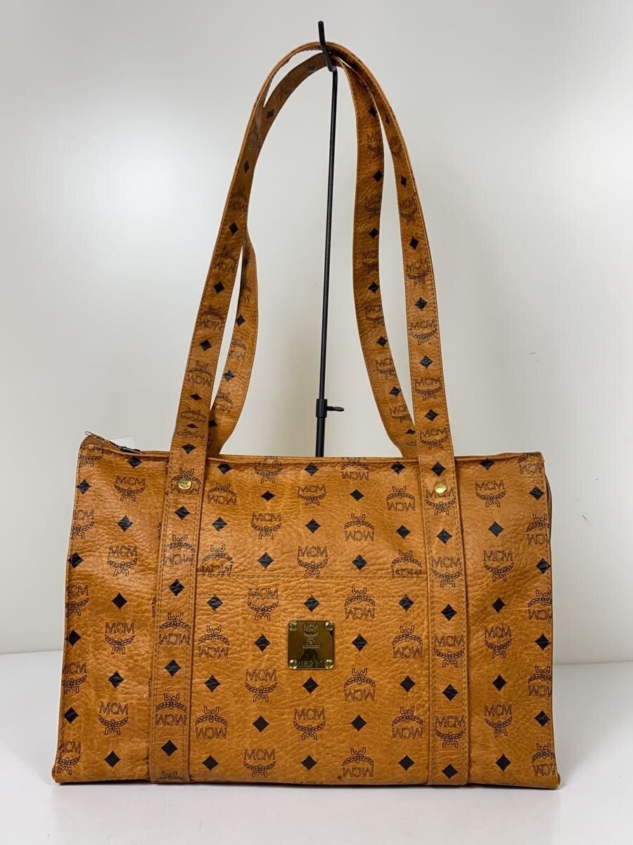 【中古】MCM◆トートバッグ/レザー/CML/総柄【バッグ】|2nd STREET 店