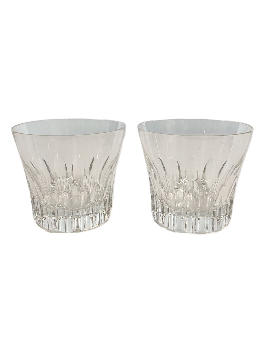 【中古】Baccarat◆水飲み/2点仕かける【勝手もと機材】 グラス・タンブラー-食器・カトラリー・グラス