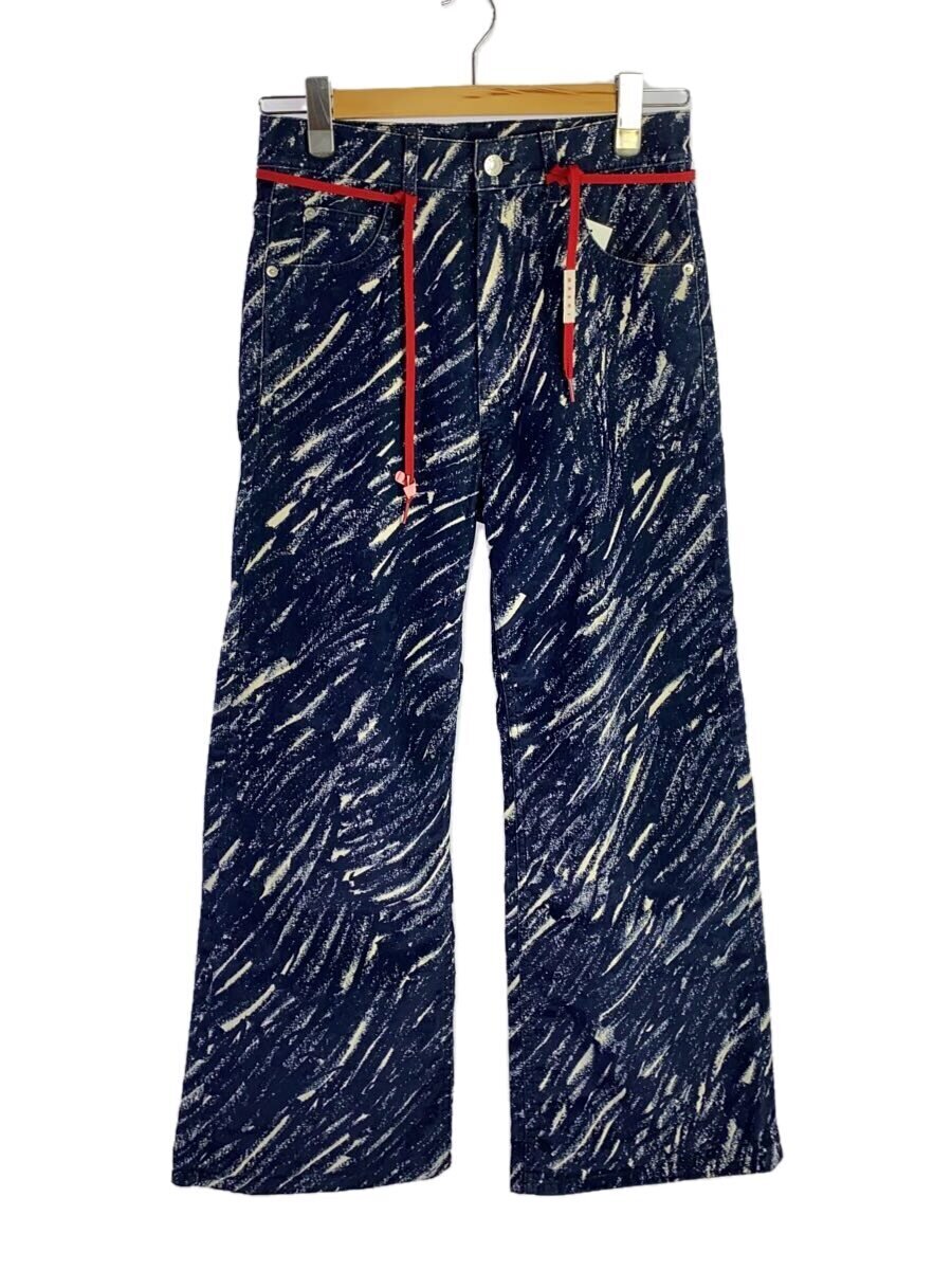 【中古】MARNI◆24AW/MARBLE PRINTED VELVET FLARE TROUSER/28/コットン/PUJU0019A0//【メンズウェア】|2nd STREET 店