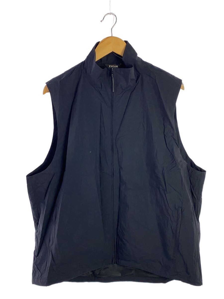 【中古】EVCON◆NYLON VEST/より良い/2/ナイロン/BLK/251-91303//【メンズウェア】