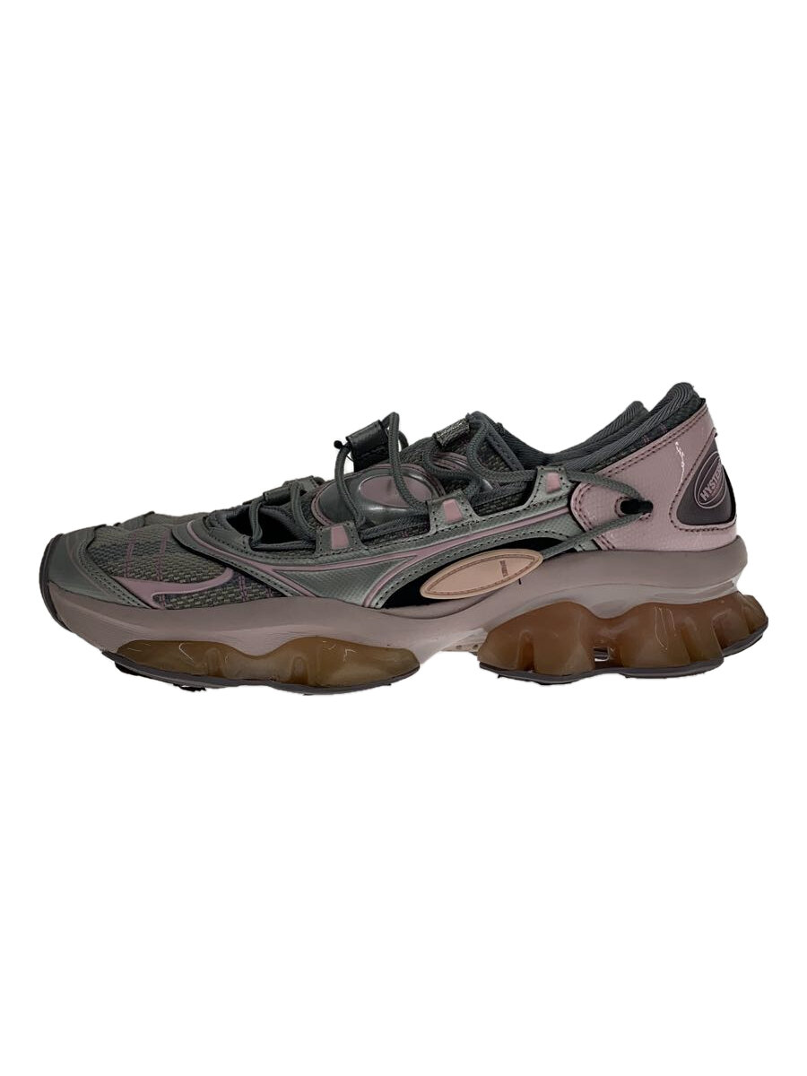 【中古】ASICS◆GEL-QUANTUM LYLIA/ローカットスニーカー/27.5珊/GRY/1202A437【シューズ】