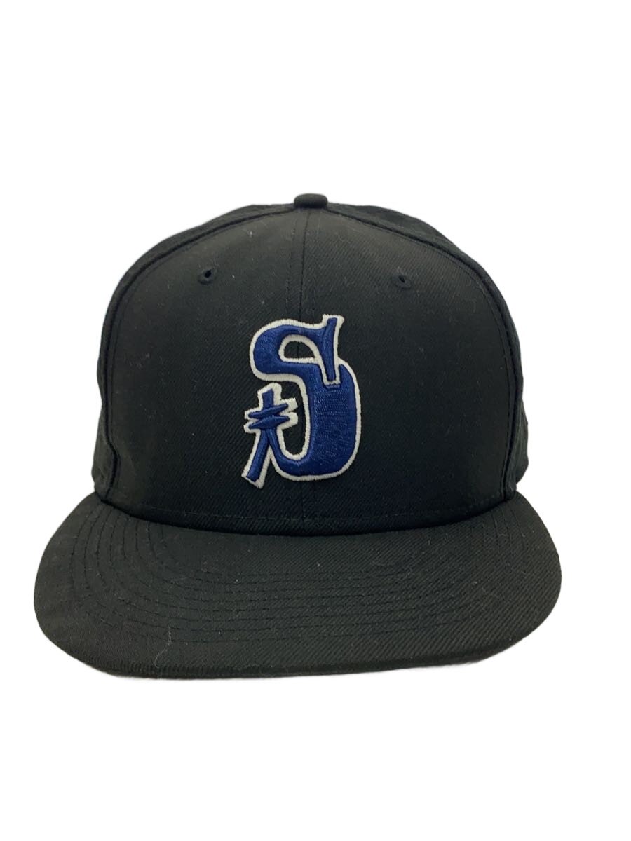 【中古】NEW ERA◆旗がしら/7 3/8/羊毛/BLK/メンズ/131953【服飾雑貨他】