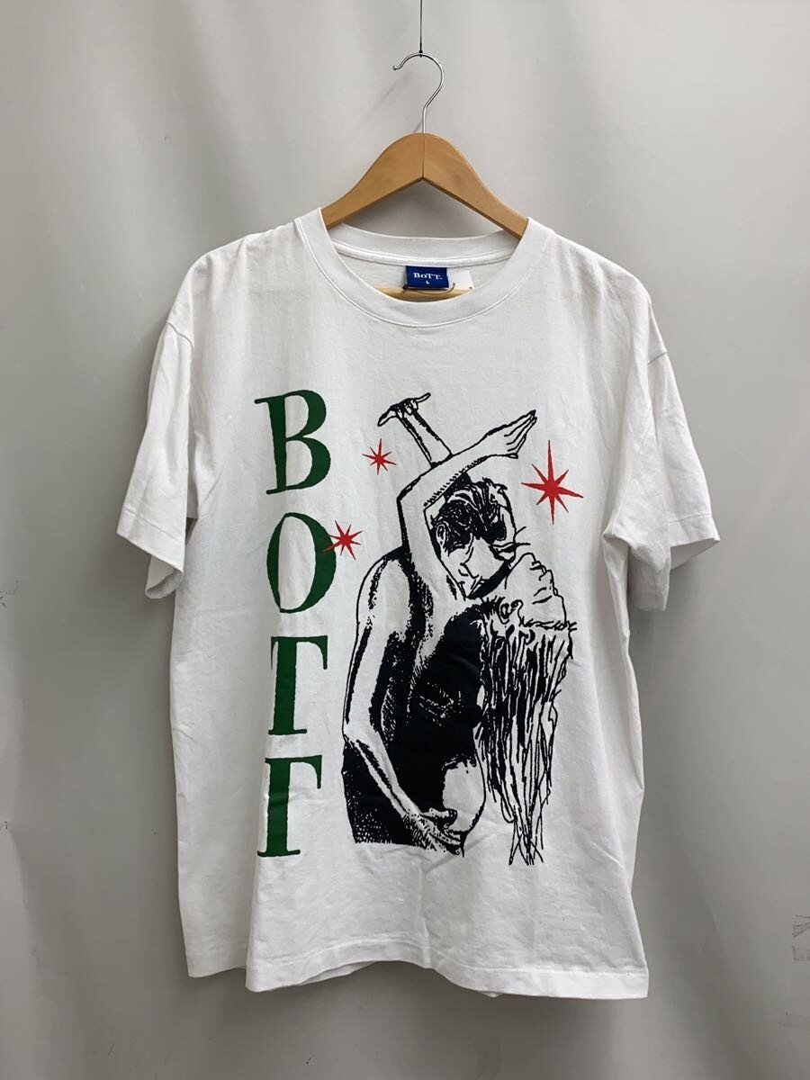 【中古】BoTT◆BoTT Dance Tee/プルオーバー/L/--/WHT/242BoTT03【メンズウェア】