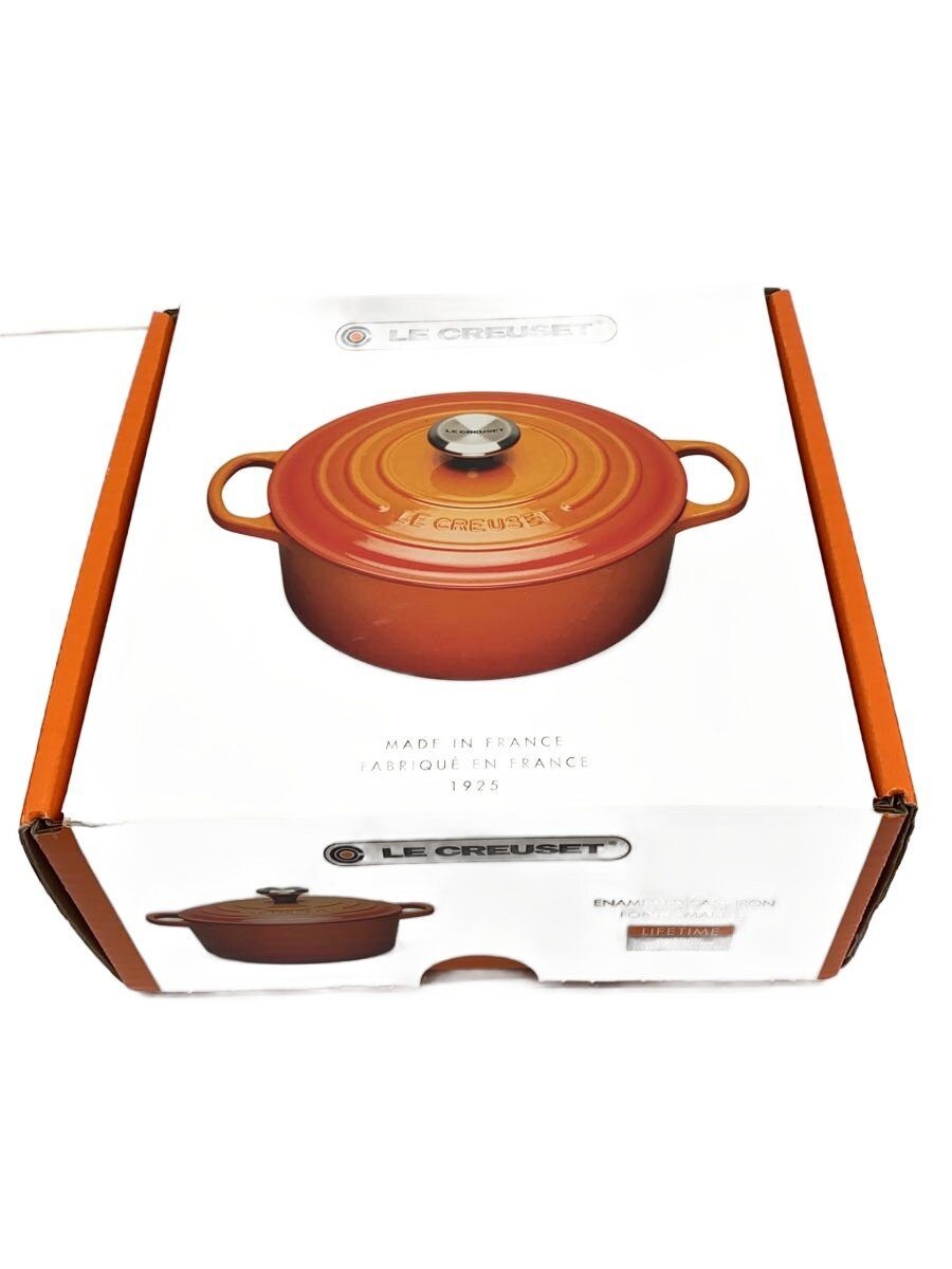 【中古】LE CREUSET◆鍋/サイズ:18cm/BRD【キッチン用品】｜2ｎｄ STREET 店