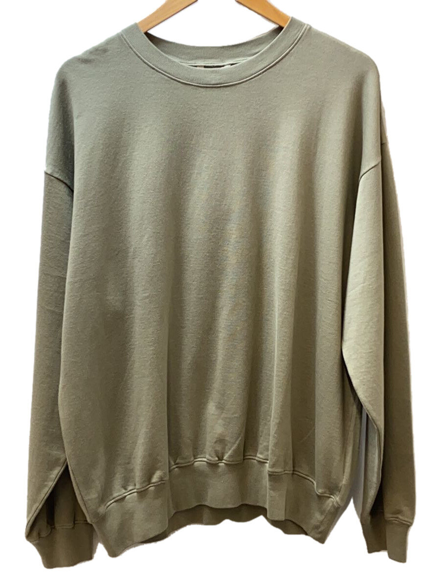 【中古】AURALEE◆25SS/SUPER HIGH GAUGE SWEAT P/O/スウェット/4/コットン/KHK/A25SP03CU【メンズウェア】｜2ｎｄ STREET 店