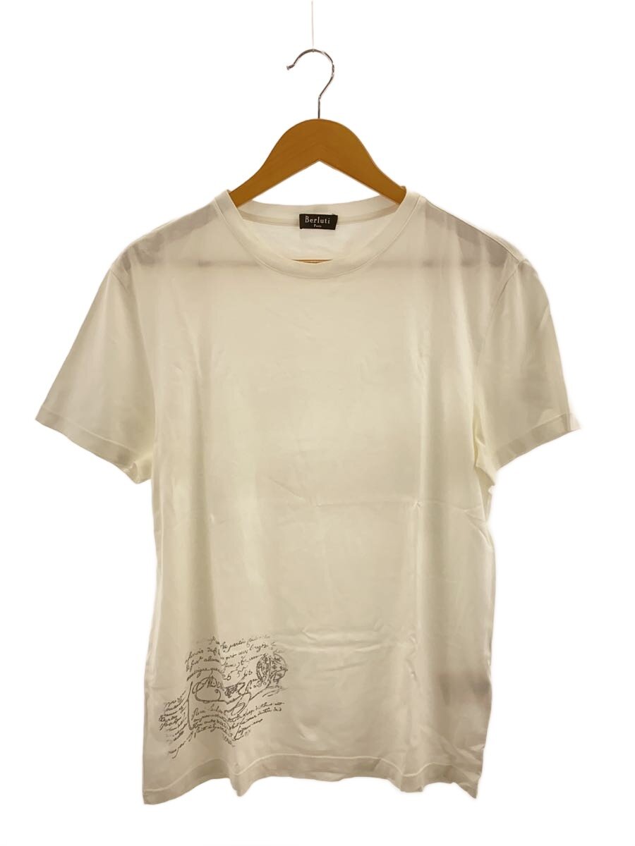 【中古】BERLUTI◆プルオーバー/S/綿織物/WHT//【メンズウェア】