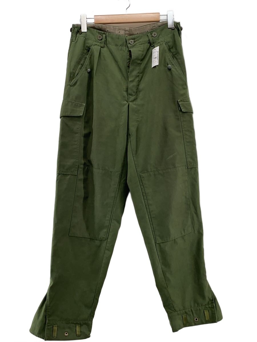 【中古】FRENCH MILITARY◆カーゴパンツ/--/綿織物/GRN【メンズウェア】